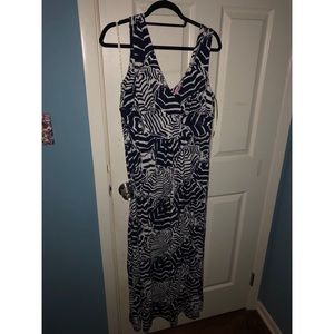 Lilly Pulitzer Cabana Boy Sloane Maxi Dress sz L